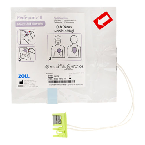 Zoll Elettrodi Pedi-Padz II AED Plus AED Pro