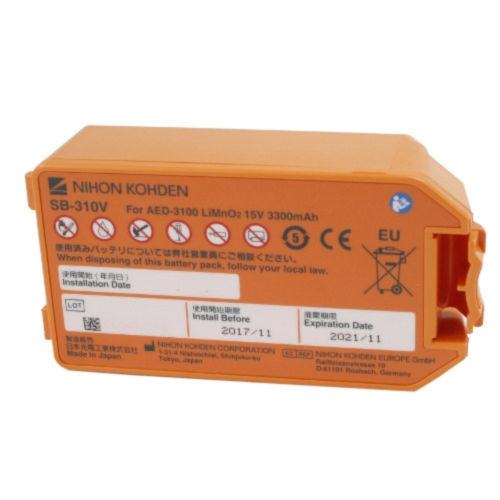Nihon Kohden Batteria AED 3100
